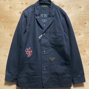 R&R EMBROIDERY COVERALL JACKET BLK 未使用品