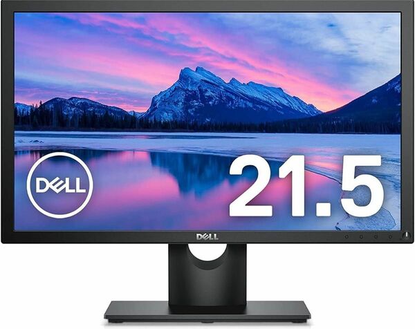 完動品DELL 液晶ディスプレイE2216H 21.5インチワイド LED液晶モニター 薄型 フルHD 6ヶ月保証付き 中古-美品