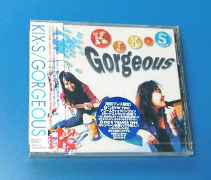 ★未開封CD キックス KIX-S / GORGEOUS★初回盤、浜口司、安宅美春