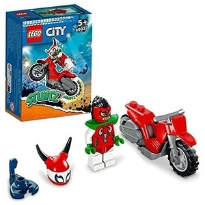 レゴ(LEGO) シティ スタントバイク ＜スコーピオン＞ 新品 60332 おもちゃ ブロック プレゼント 未使用品 乗り物 のりもの 男の子