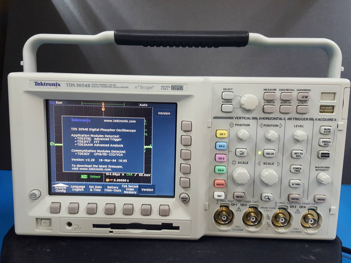 Tektronix TDS744 Digital Oscilloscope デジタルオシロスコープ [0265]-