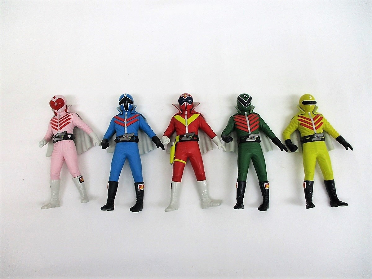 販売日本 秘密戦隊ゴレンジャー・バリドリーン・ソフビ魂 www