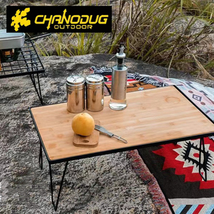 *CHANODUG OUTDOOR* field rack * full set * black * rack * wood tabletop * case * outdoor start  King field rack *4