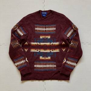 PENDLETON ペンドルトン ウールセーター ネイティブ柄 M