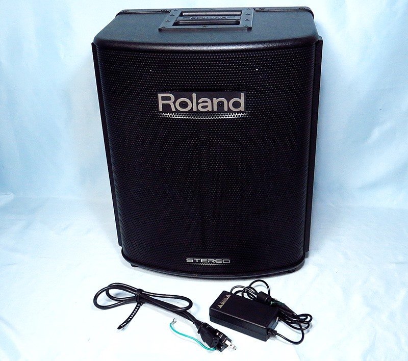 ☆訳あり☆Roland☆ステレオ☆ポータブルアンプ☆BA-330☆ケース付き