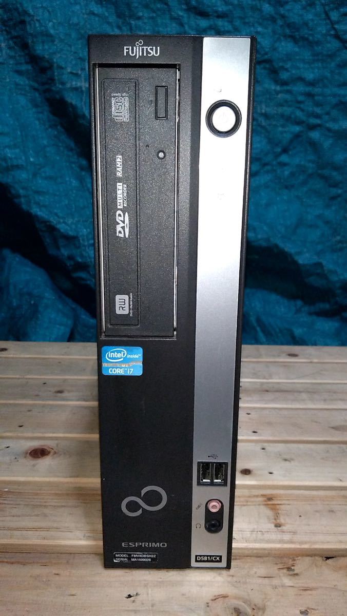 新品1GBグラボ HDMI Windows7 Pro 32BIT/富士通 ESPRIMO D581/Core i5