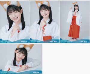 STU48 岡村梨央 月別 netshop 生写真 2023 1月 2023.01 4種コンプ