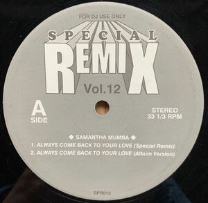 【国内企画盤 REMIX】Samantha Mumba / Always Come Back To Your Love (Special Remix Vol.12)(Police、Every Breath You Takeフレーズ)
