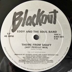 【Disco 12】Eddy & The Soulband / Theme From Shaft(Canada).