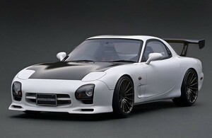 イグニッションモデル 1/12 Mazda RX-7 (FD3S) Mazda Speed Aspec White マツダ　ホワイト