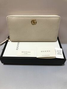 GUCCI グッチプチマーモント長財布ミスティックホワイト新品未使用♪