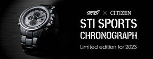 STI Sports Chronograph 2023 Limited edition for 2023 SUBARU スバル STSG22100010 500本限定 CITIZEN シチズン 新品未使用