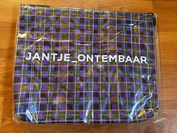 ヤンチェオンテンバール オリジナルポーチ check chan 大。laptop case(ノートPCケース)