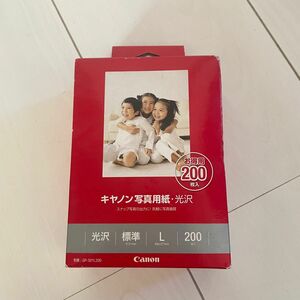 未使用未開封　Canon キャノン　写真用紙・光沢　Ｌサイズ　GP-501L200 200枚入り