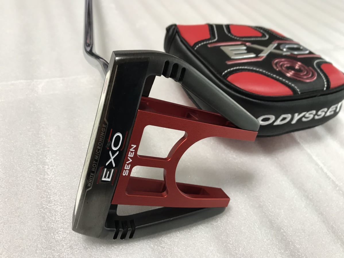 ODYSSEY EXO エクソー SEVEN パター 34インチ クラブ ゴルフ スポーツ ...