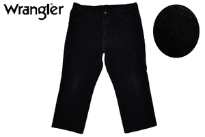 K-3886★Wrangler ラングラー M1595-19★日本製 ブラック黒色 ストレッチ コーデュロイパンツ W-40 101cm