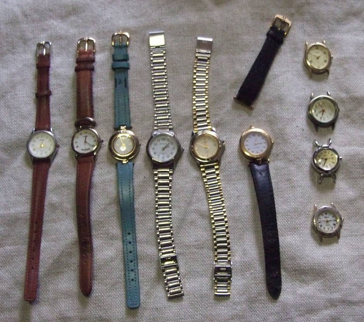 ヤフオク! -アナログ(クォーツ式)(ユニセックス腕時計)の落札相場