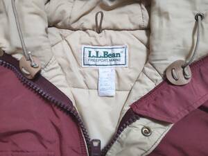 ★オールドモデル　US製　LL BEAN　エルエルビーン　マウンテンパーカー　★中綿