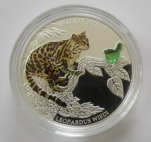 フィジー マーゲイ 猫 2ドル 2013年 銀貨 硬貨_画像8