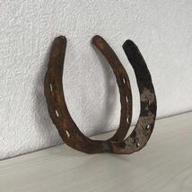 Horseshoe ホースシュー　リメイク　蹄鉄　蹄　乗馬　ウエスタン　カウボーイ　アメリカン　輸入品　インテリア　置物　飾り　お守り　＊B_画像3