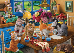 PER 1114 1000ピース ジグソーパズル トルコ発売 キッチンの子猫