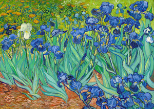 1185 1000ピース ジグソーパズル ルーマニア発売 ゴッホ アイリス VINCENT VAN GOGH-IRISES