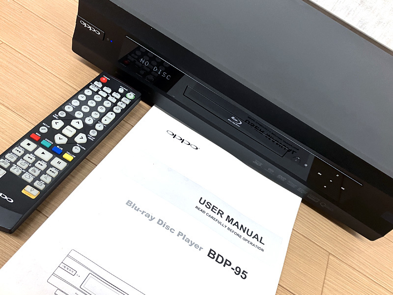 株価 OPPO オッポ ブルーレイディスクプレーヤー BDP-95 ジャンク 元箱
