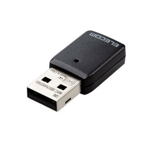 エレコム Wi-Fi 5 11ac 867+300Mbps USB3.0対応小型無線LANアダプター WDC-867DU3S2(l-4549550247481)