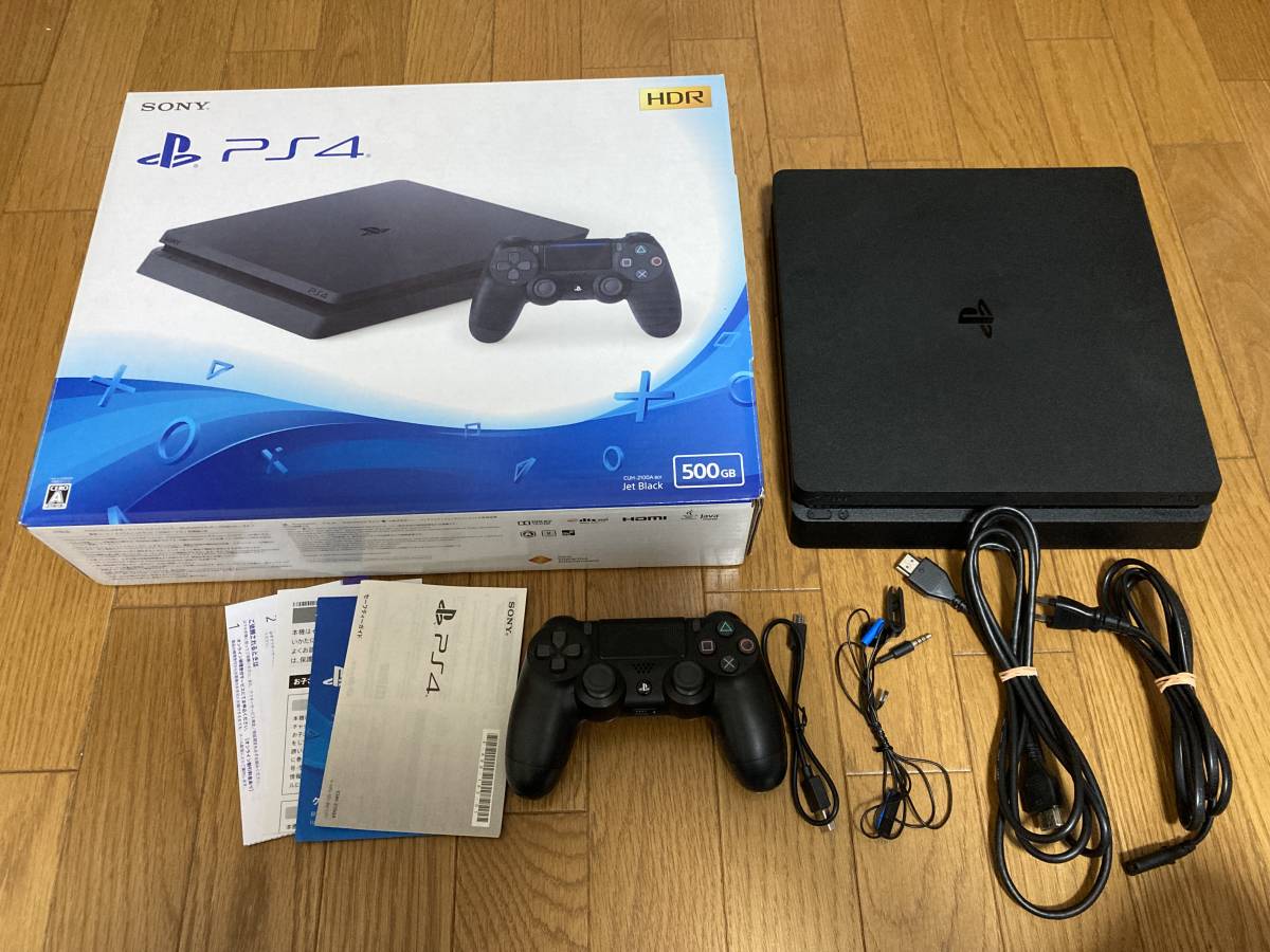 箱付き PS4 薄型 1TB 本体 ジェットブラック 100％品質 49.0%割引