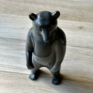 ■実物 ロックネスター【LOCKNESTERS】パズル 3D Puzzle BEAR Black/Gray■Made in the USA 未使用・新品!!!