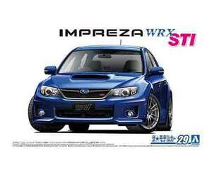 1/24 アオシマ MODEL29 スバル インプレッサ GRB WRX STI '10