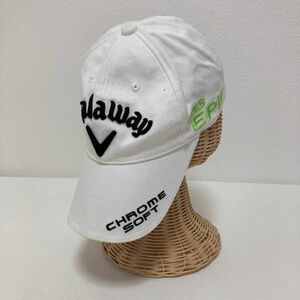 ◆お洒落な逸品◆Callaway/キャロウェイ 帽子 キャップ ゴルフ ホワイト 白 メンズ　FR ON3498