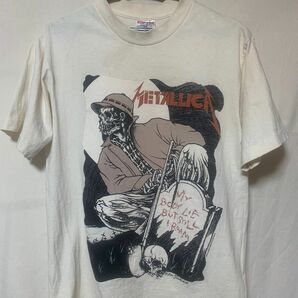 metallica pushead 90s Tシャツ vintage