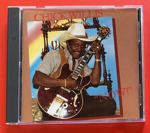 【希少美品CD】Chick Willis「Now」チック・ウィリス 輸入盤 [01220300]