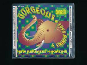 ☆SONY-EPIC-Ki/oon☆NEW RELEASES MAGAZINE☆GORGEOUS &#34;DOMESTIC&#34; MONTHLY⑤☆1995年☆SONY XACX 90050☆SAMPLE・NOT FOR SALE☆