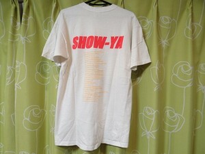 希少 ビンテージ USA製 SHOW-YA 寺田恵子 Tシャツ Lサイズ