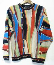 未使用品　オーストラリア製　purely merino 3Dニット　セーター　coogi クージー　hiphop_画像1