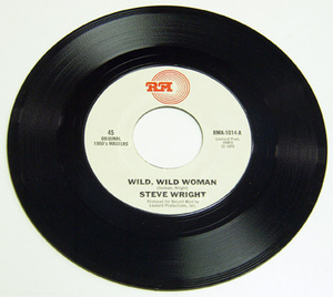 45rpm/ WILD,WILD WOMAN - STEVE WRIGHT - LOVE YOU / 50s,ロカビリー,FIFTIES,RMA1014,1975