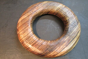  Zebra wood . finishing bangle 