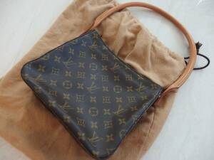 美品　Louis Vuitton　ルイヴィトン　ルーピングMM　M51146モノグラム