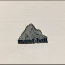 mont-bell モンベル モンベルクラブ 非売品 会員章 シルバー Pins ピンズ ピンバッジ 正規品_画像1