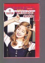 ☆New！■ダヒョンDAHYUN/TWICEトゥワイス■写真付フォトメッセージカード30枚☆韓国_画像1