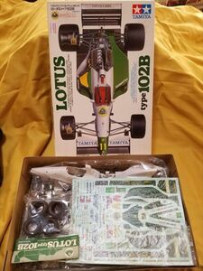 TAMIYA Tamiya LOTUS type102B Lotus F1 plastic model records out of production car out of print 1991 year thing 350