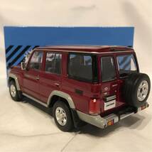 非売品 1/30 TOYOTA ランドクルーザー70 カラーサンプル ミニカー ダークレッド・マイカ・メタリック トヨタ ランクル モデルカー_画像8