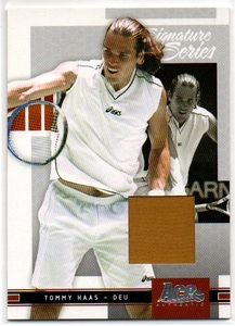 【TOMMY HAAS】TENNIS 2005 Ace Authentic Signature Series Jersey 265/500