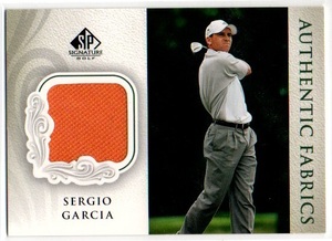 【SERGIO GARCIA】GOLF 2004 P Signature Authentic Fabrics Singles #SG