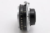 [A品] Nikon W-NIKKOR 28mm F3.5 ブラック＊Sマウント＊10922_画像7