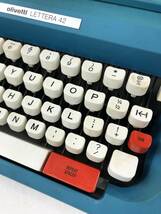 olivetti LETTERA42 オリベッティ タイプライター アンティーク_画像4