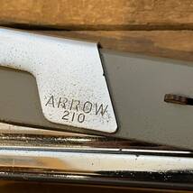 【1950’s USA】ARROW 210 ステープラー　アロー　210 ホッチキス　ミッドセンチュリー　made in USA すぐ使えます_画像7