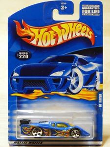 【新品：未開封】HOT WHEELS ホットウィール GT レーサー / GT RACER [ブルー/ファイヤーパターン]